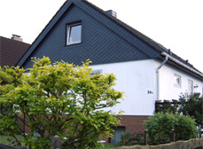 Haus -Strassenseite